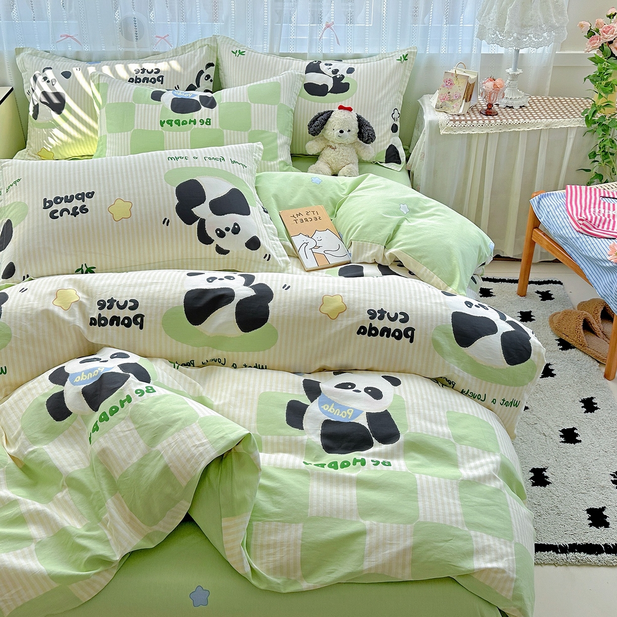 91家纺网 家纺一手货源 找家纺 （总）恩泽家纺 2026春夏新款全棉纯棉12868印花四件套（提供买家秀，预留缩水率）