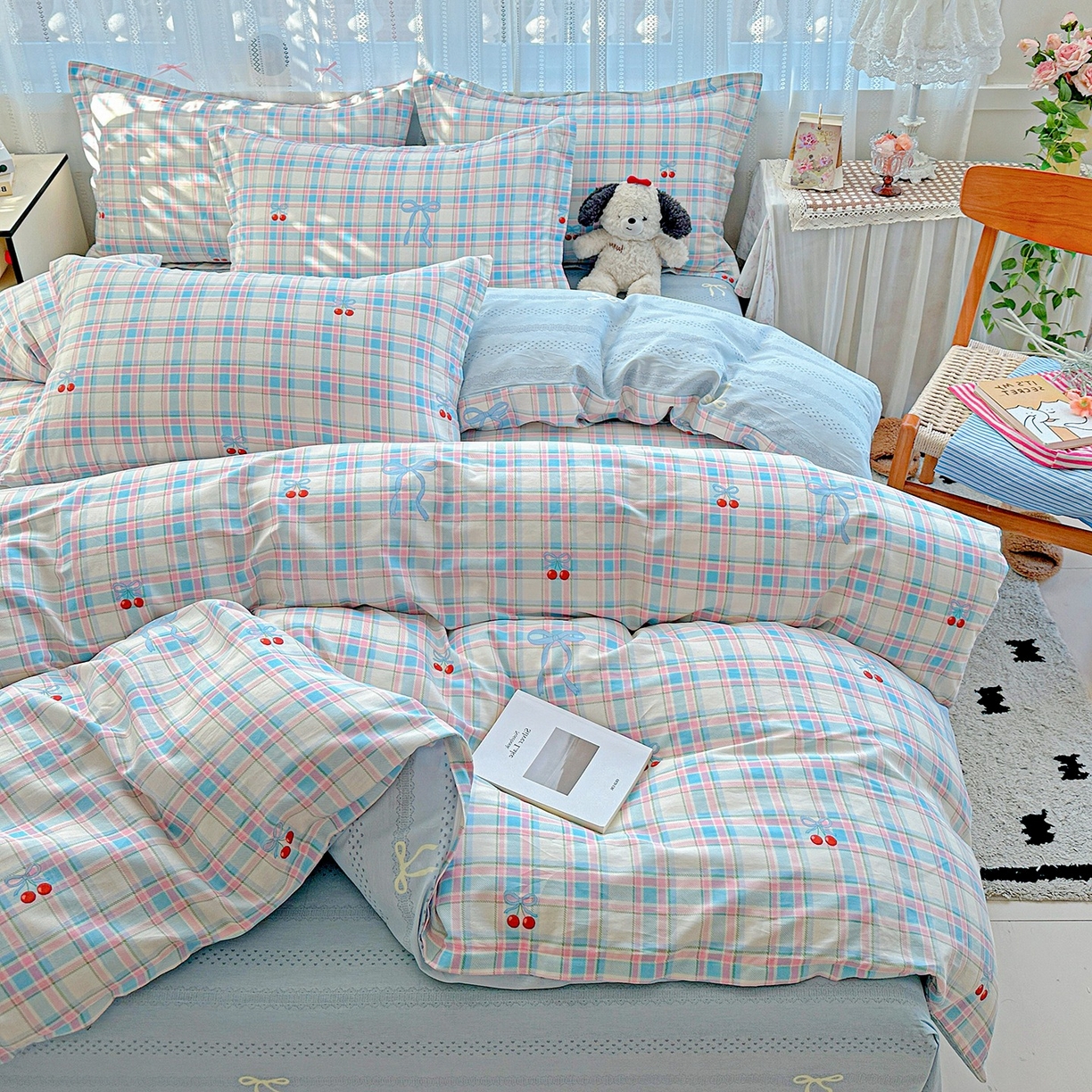 91家纺网 家纺一手货源 找家纺 （总）恩泽家纺 2026春夏新款全棉纯棉12868印花四件套（提供买家秀，预留缩水率）