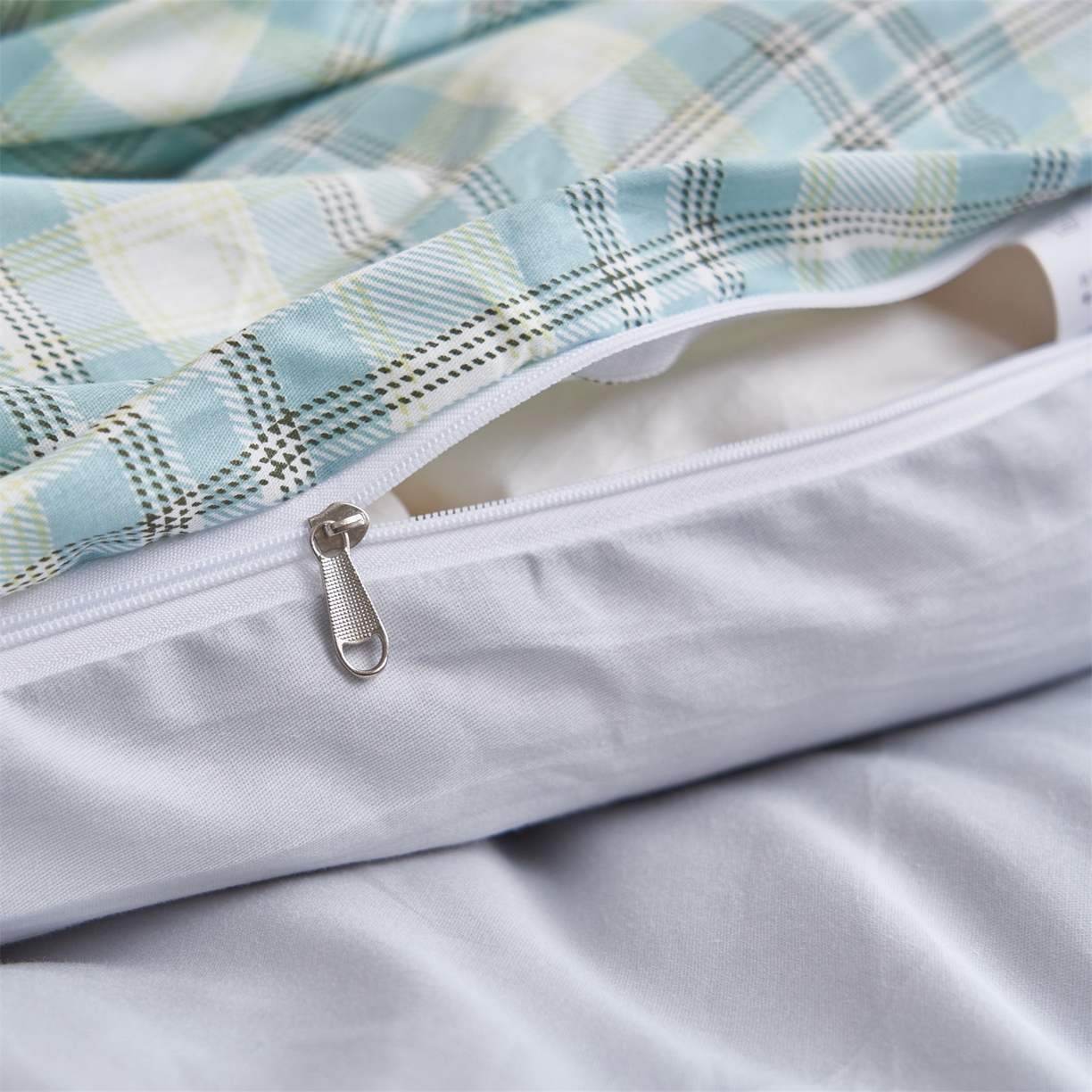 91家纺网 家纺一手货源 找家纺 恒爱家纺 2026新款全棉12868印花四件套 保罗骑士绿