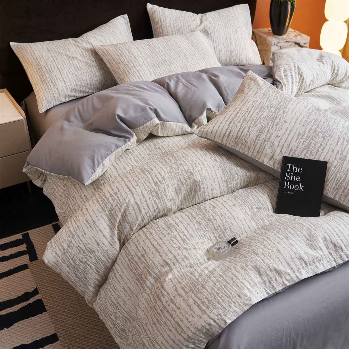 91家纺网 家纺一手货源 找家纺 （总）恒爱家纺 2026新款全棉12868印花四件套