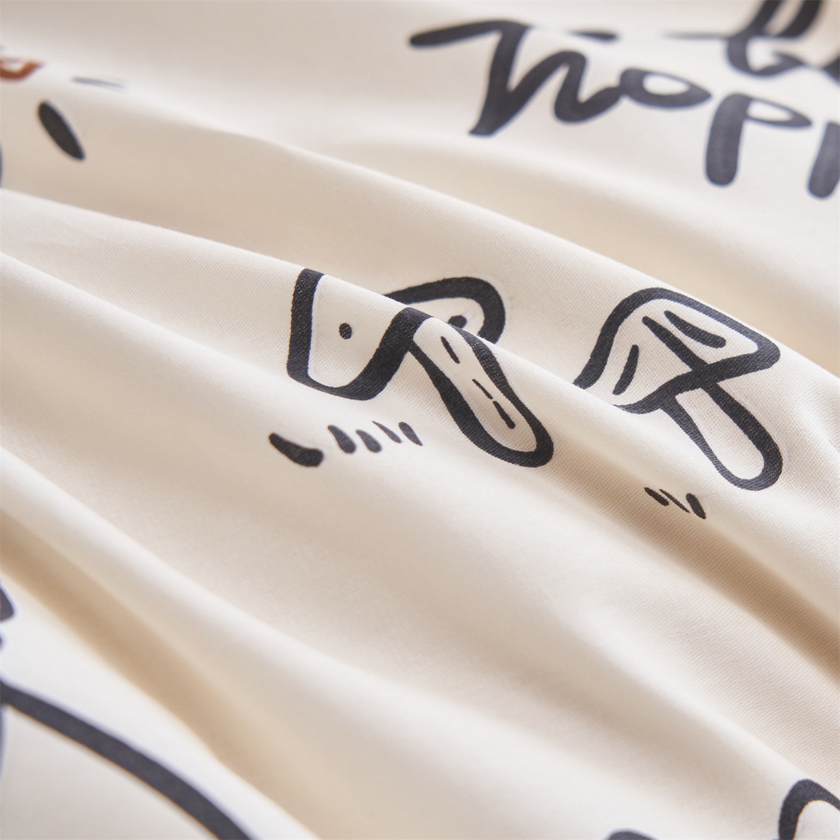 91家纺网 家纺一手货源 找家纺 恒爱家纺 2026新款全棉12868印花四件套 欢乐谷