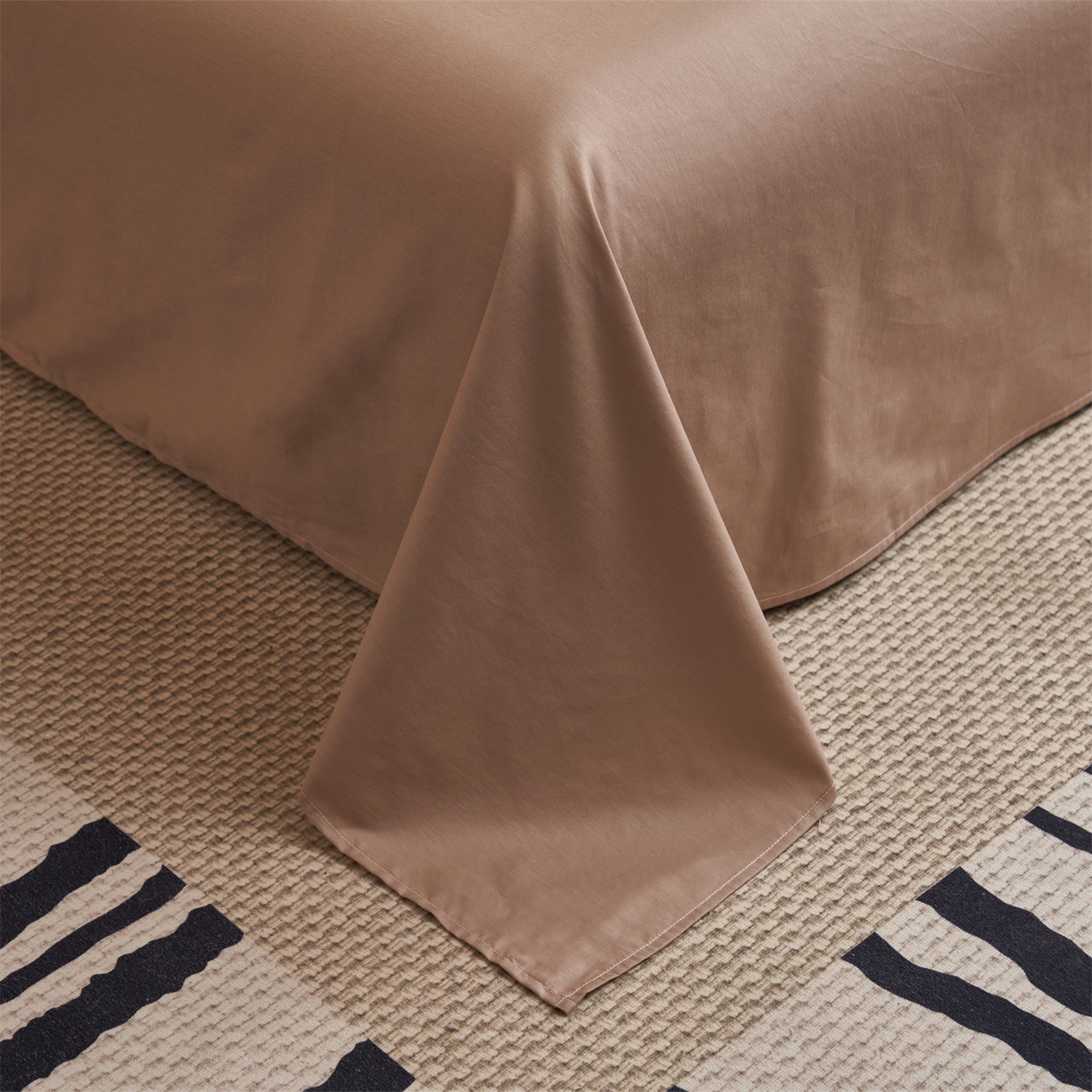 91家纺网 家纺一手货源 找家纺 恒爱家纺 2026新款全棉12868印花四件套 葵花恋