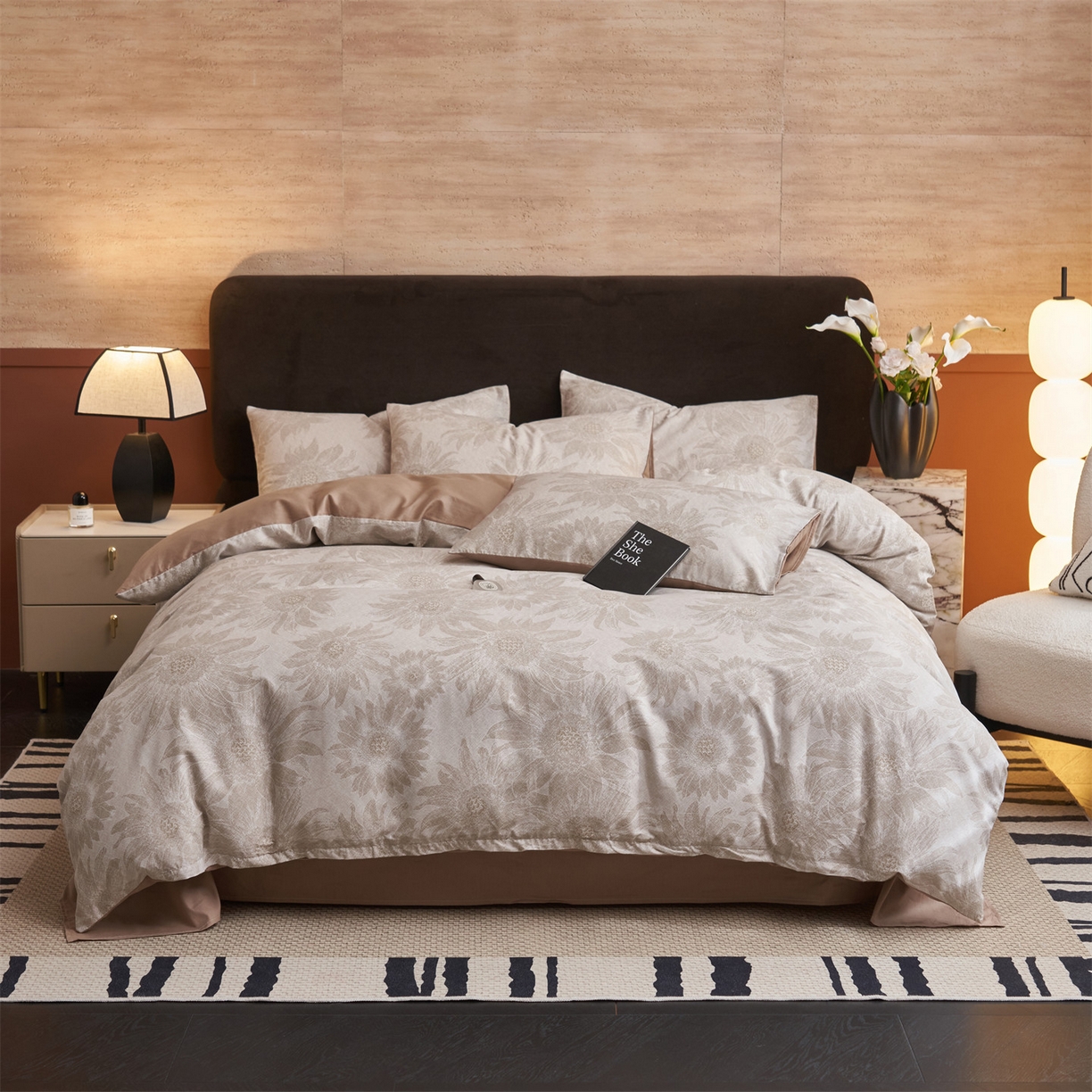 91家纺网 家纺一手货源 找家纺 （总）恒爱家纺 2026新款全棉12868印花四件套