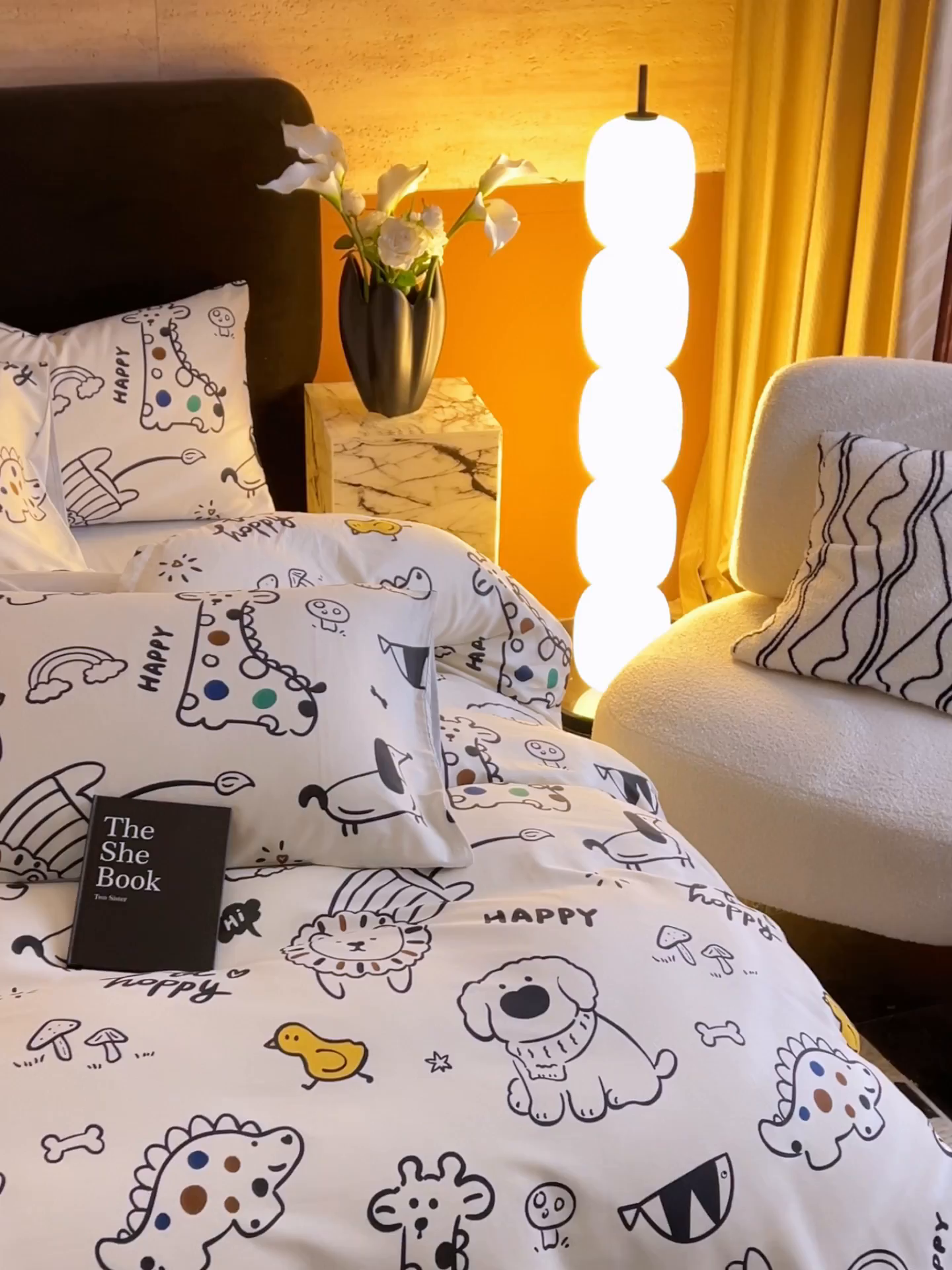 91家纺网 家纺一手货源 找家纺 恒爱家纺 2026新款全棉12868印花四件套 欢乐谷