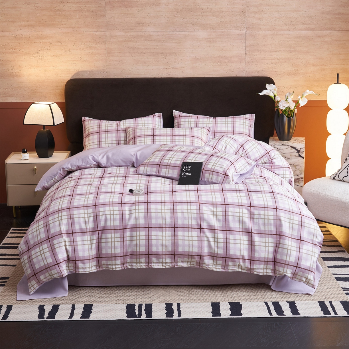 恒爱家纺 2026新款全棉12868印花四件套 回忆