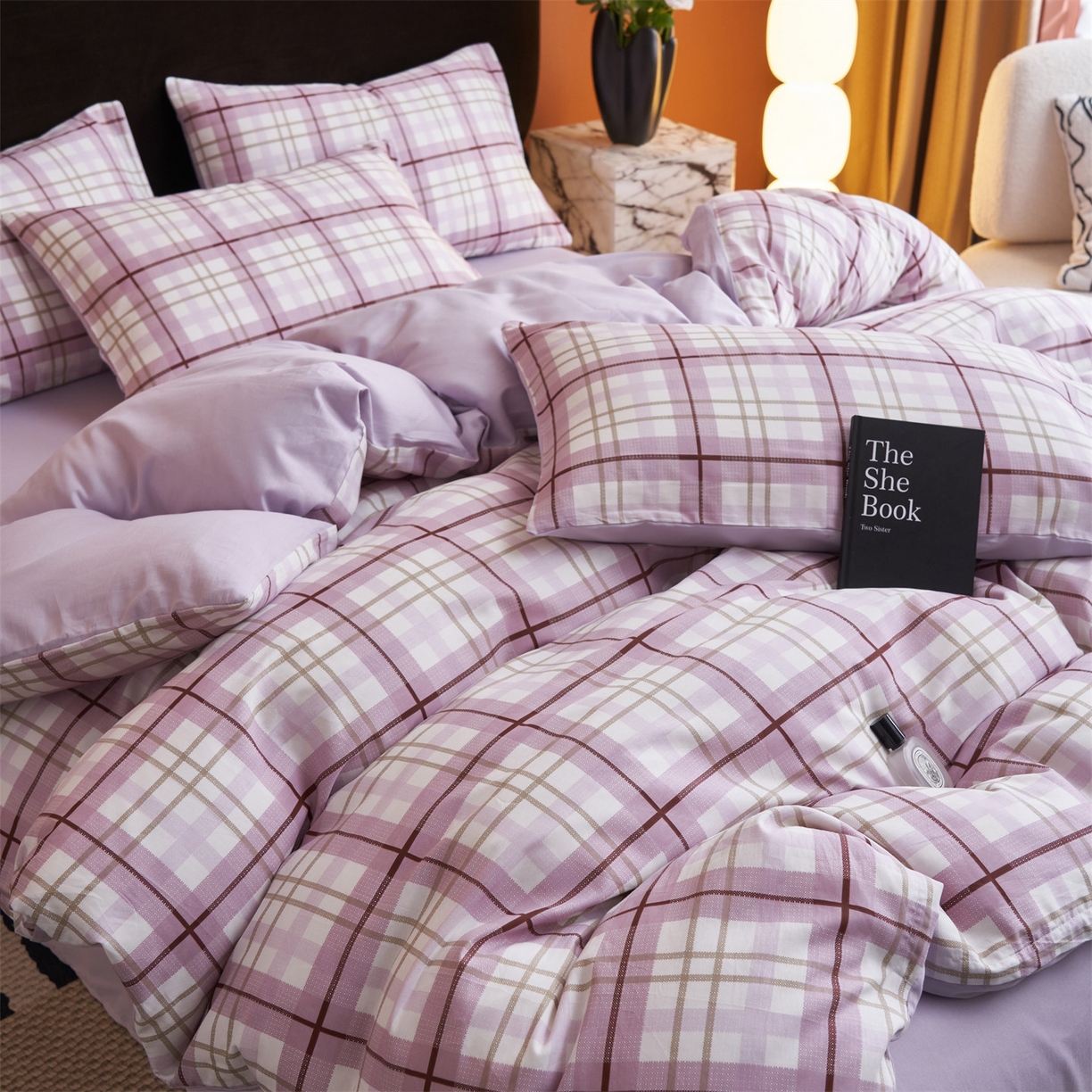 91家纺网 家纺一手货源 找家纺 恒爱家纺 2026新款全棉12868印花四件套 回忆