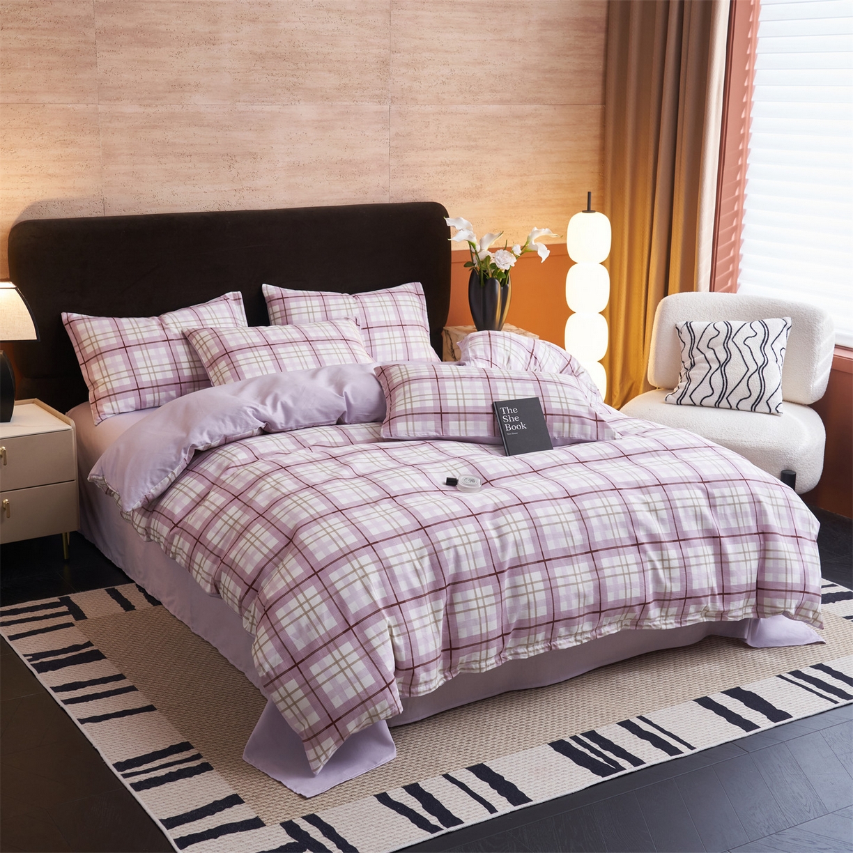 91家纺网 家纺一手货源 找家纺 恒爱家纺 2026新款全棉12868印花四件套 回忆