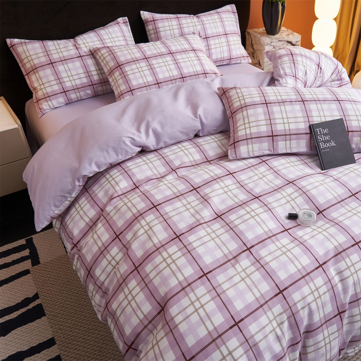 91家纺网 家纺一手货源 找家纺 恒爱家纺 2026新款全棉12868印花四件套 回忆