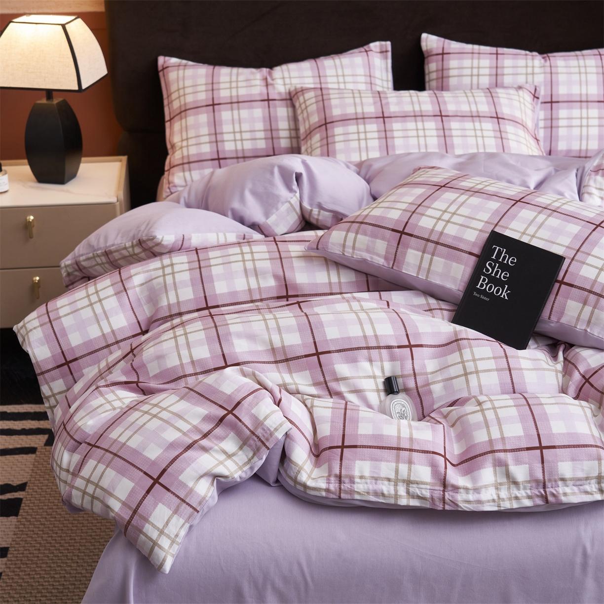 91家纺网 家纺一手货源 找家纺 恒爱家纺 2026新款全棉12868印花四件套 回忆