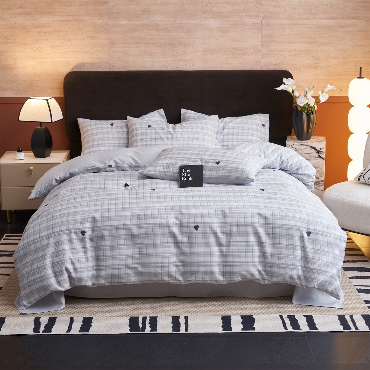 91家纺网 家纺一手货源 找家纺 （总）恒爱家纺 2026新款全棉12868印花四件套