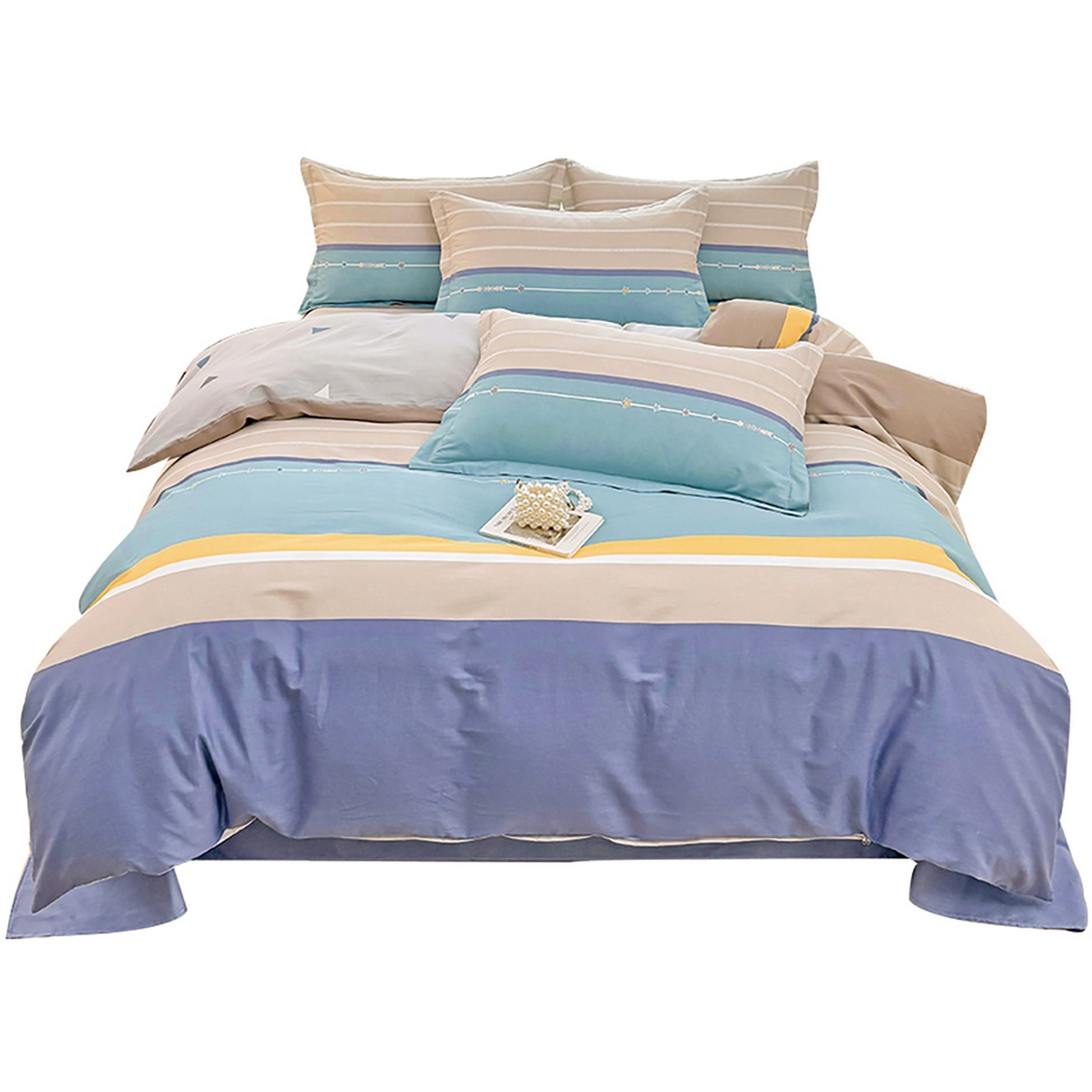 91家纺网 家纺一手货源 找家纺 安逸家纺 2026新款12868 全棉纯棉床单四件套学生宿舍纯棉床单款三件套 米兰印象