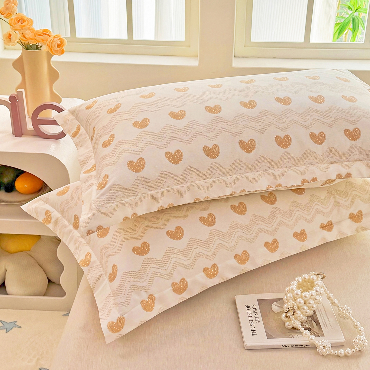 91家纺网 家纺一手货源 找家纺 安逸家纺 2026新款12868 全棉纯棉床单四件套学生宿舍纯棉床单款三件套 心动旋律