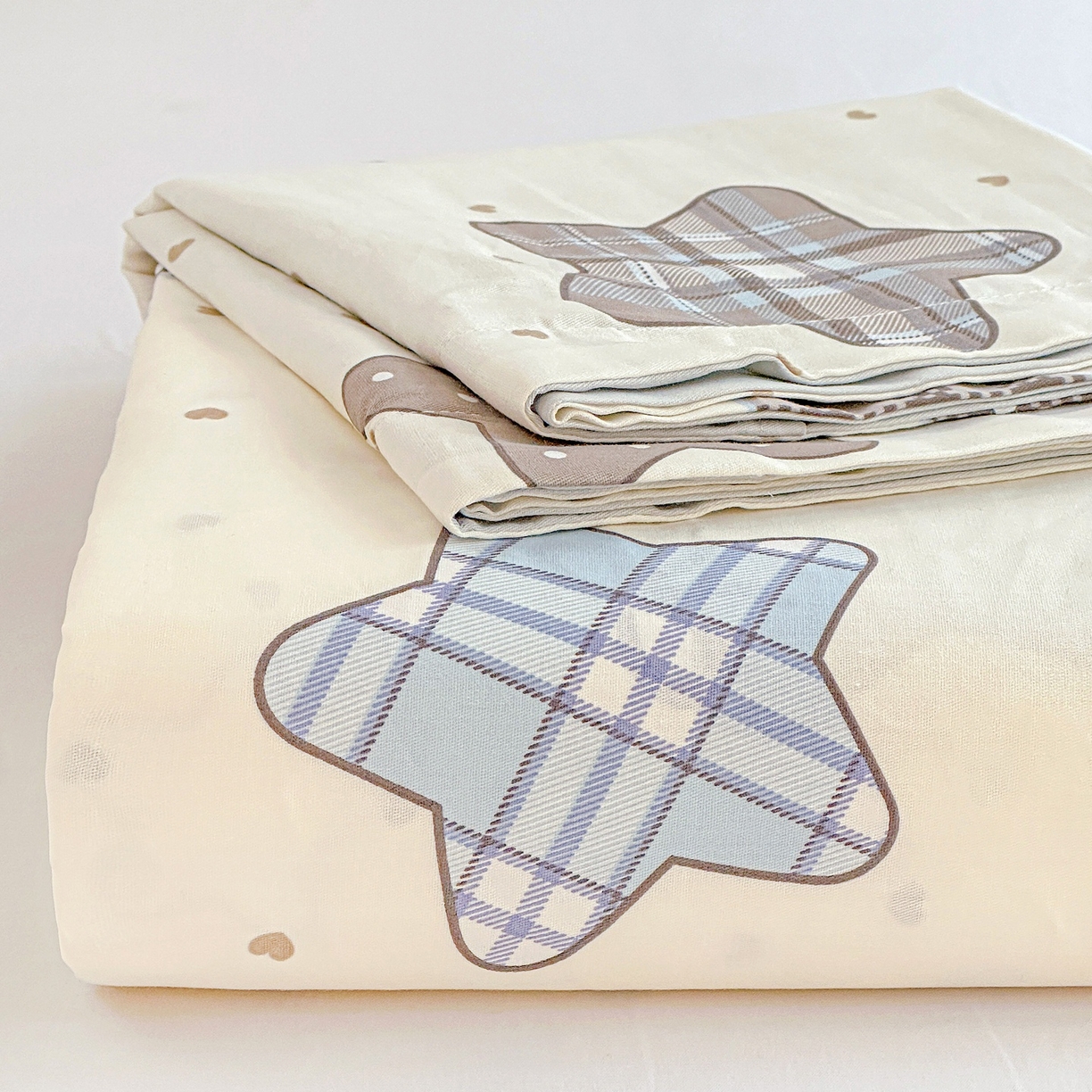 91家纺网 家纺一手货源 找家纺 恩泽家纺 2026春夏新款全棉纯棉12868印花四件套（提供买家秀，预留缩水率） 星动情节