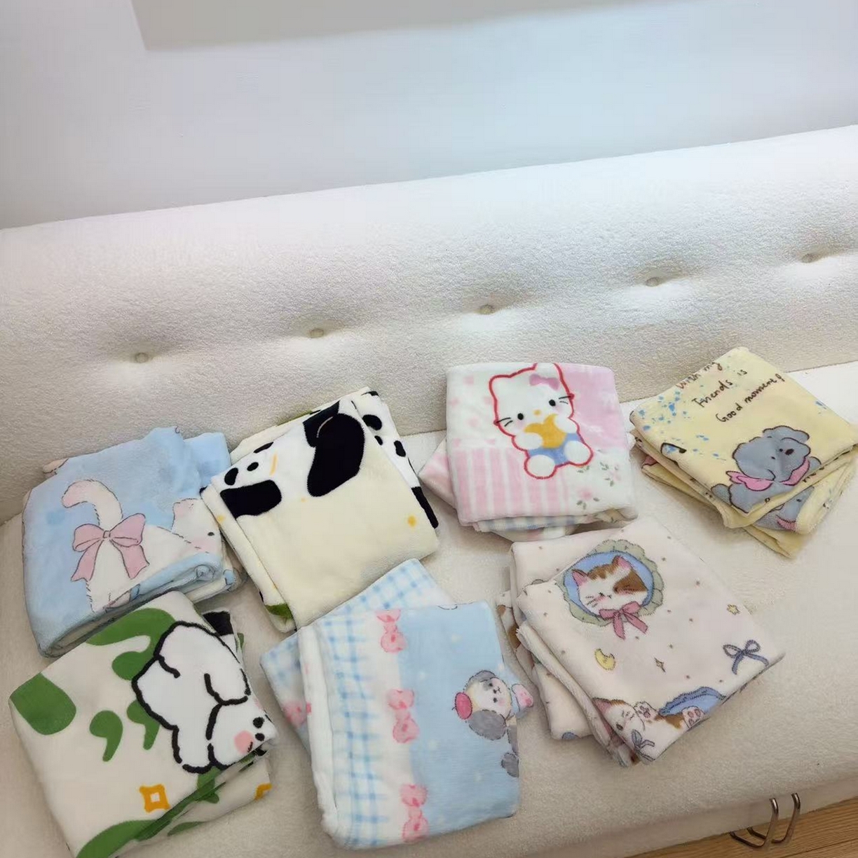 91家纺网 家纺一手货源 找家纺 润缦 2026新款卡通单枕套 抱枕猫咪