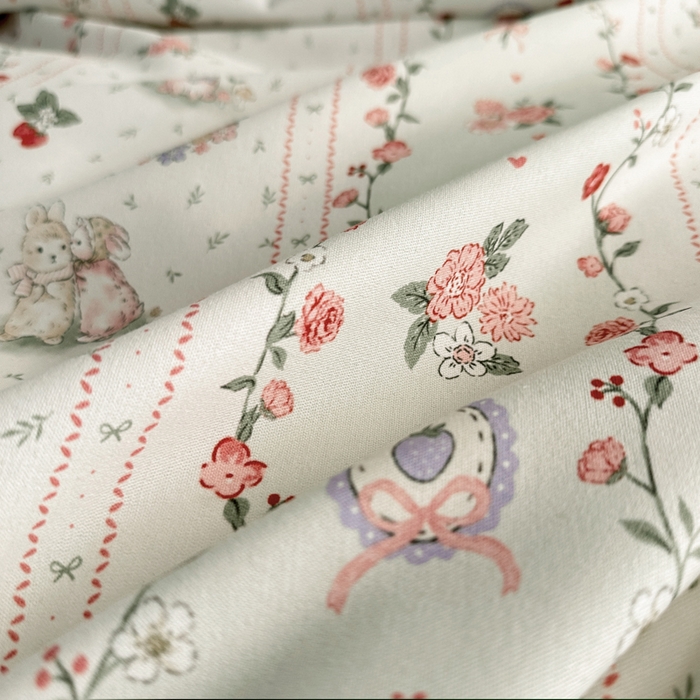 91家纺网 家纺一手货源 找家纺 凌鼎  2026新款混纺加厚磨毛四件套 点点心动