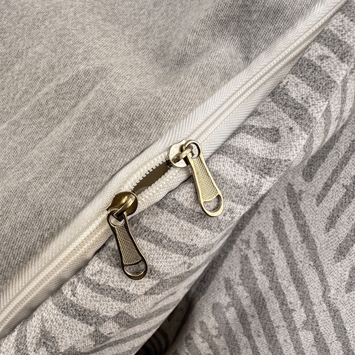 91家纺网 家纺一手货源 找家纺 凌鼎  2026新款混纺加厚磨毛四件套 乔南灰