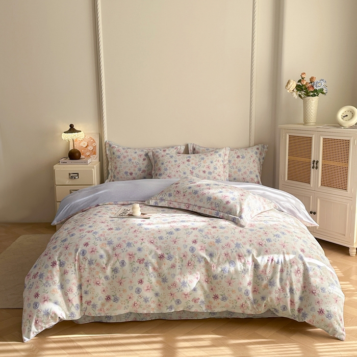 凌鼎  2026新款混纺加厚磨毛四件套 图兰朵