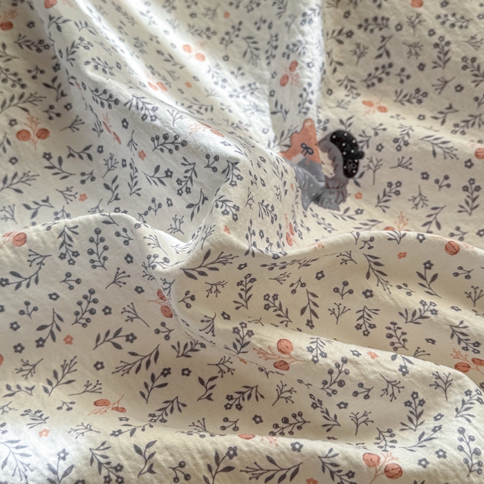 91家纺网 家纺一手货源 找家纺 丽美人家纺 2026新款A类皱皱纱双层印花四件套 时光