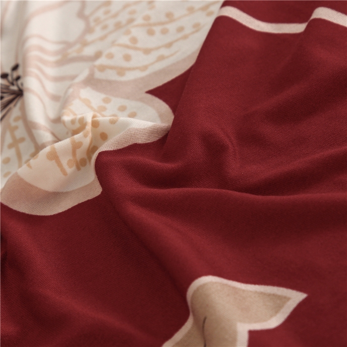 91家纺网 家纺一手货源 找家纺 雅竹家纺 牛奶丝印花裙边沙发套 红藤