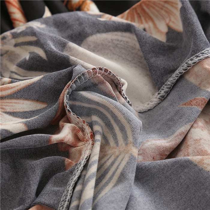 91家纺网 家纺一手货源 找家纺 雅竹家纺 牛奶丝印花裙边沙发套 金盏