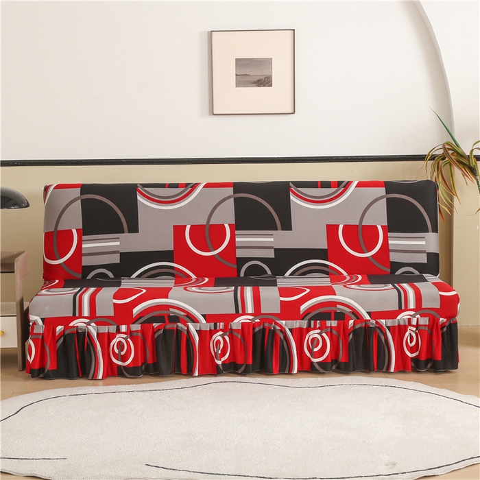 91家纺网 家纺一手货源 找家纺 （总）雅竹家纺 牛奶丝印花裙边沙发床套