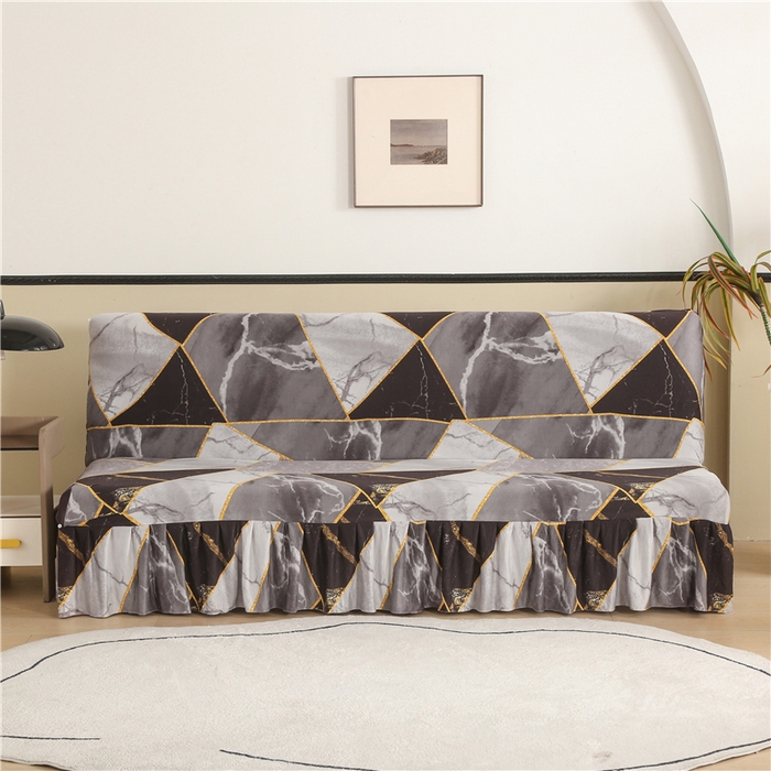 91家纺网 家纺一手货源 找家纺 （总）雅竹家纺 牛奶丝印花裙边沙发床套