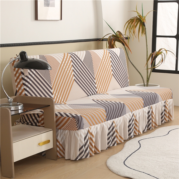 91家纺网 家纺一手货源 找家纺 （总）雅竹家纺 牛奶丝印花裙边沙发床套