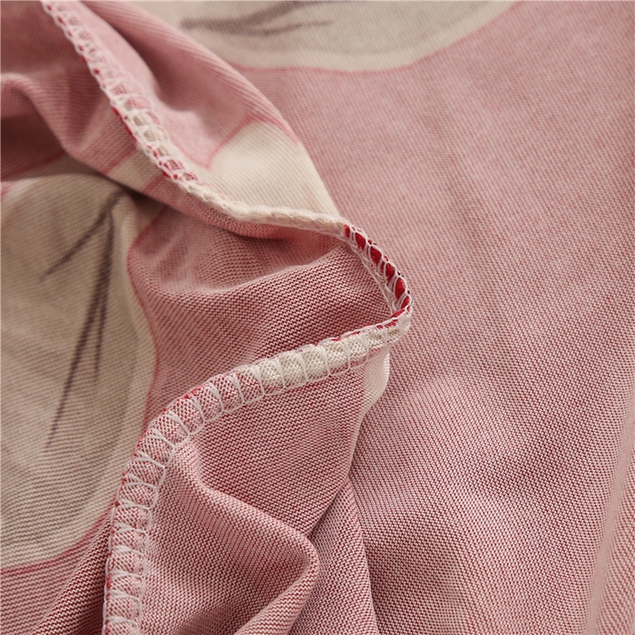 91家纺网 家纺一手货源 找家纺 雅竹家纺 牛奶丝印花裙边沙发床套 红藤