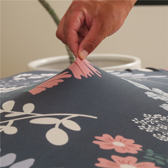 91家纺网 家纺一手货源 找家纺 雅竹家纺 牛奶丝印花裙边沙发床套 青蔓