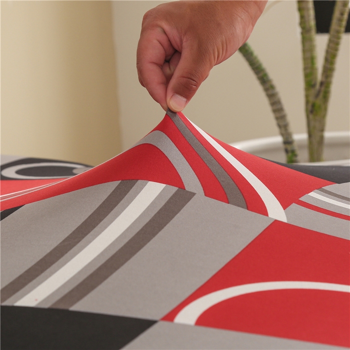 91家纺网 家纺一手货源 找家纺 雅竹家纺 牛奶丝印花裙边沙发床套 圆环