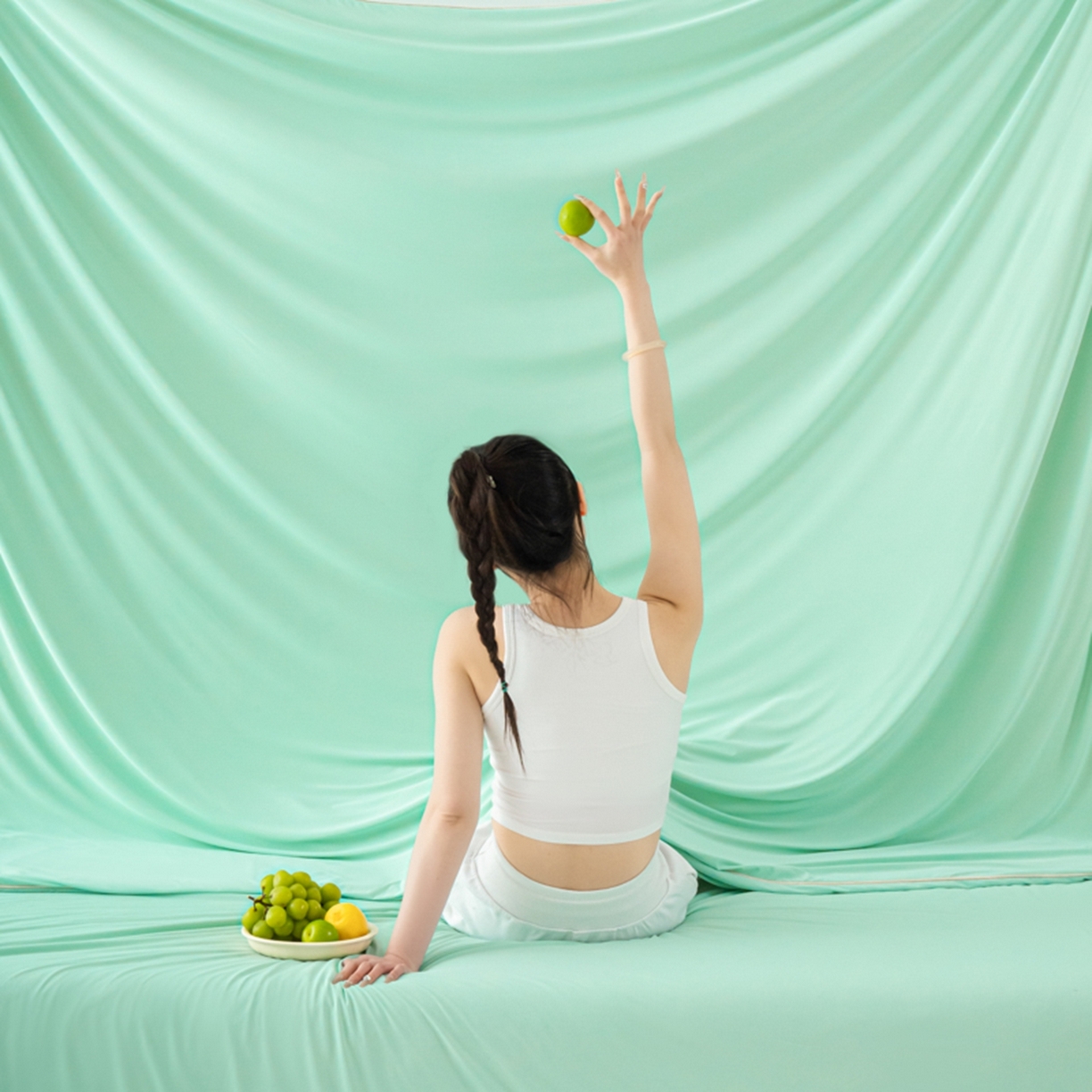 91家纺网 家纺一手货源 找家纺 （总）爱彼家纺 2026夏季新款薄荷冰香凉感丝夏被夏凉被空调被-薄荷系列一