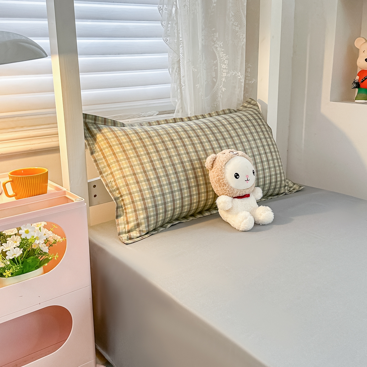 91家纺网 家纺一手货源 找家纺 楠沐家纺 2026新款大学生宿舍多件套学生三件套被褥全套六件套床垫枕芯被芯四件套 觅遇