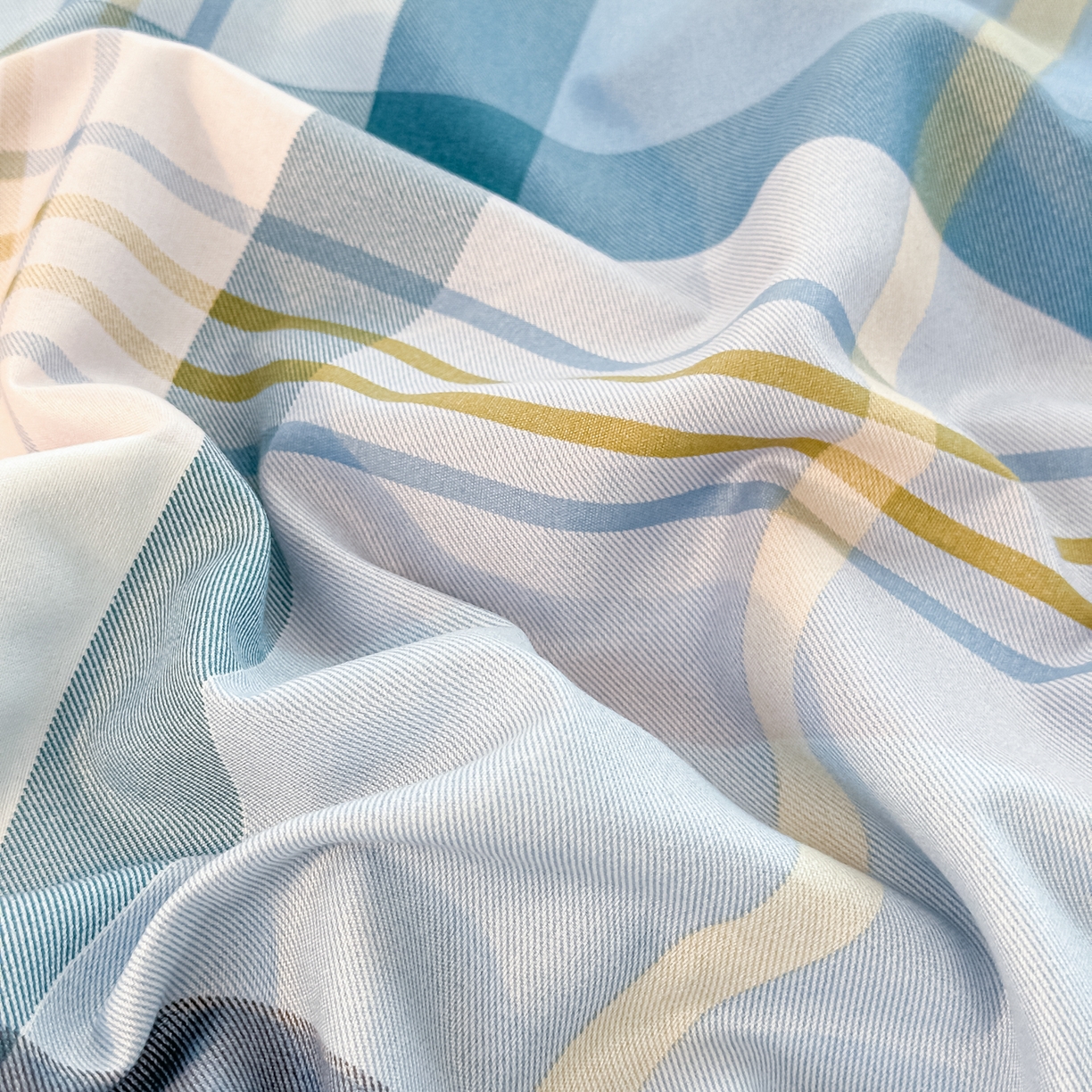 91家纺网 家纺一手货源 找家纺 楠沐家纺 2026新款大学生宿舍多件套学生三件套被褥全套六件套床垫枕芯被芯四件套 英伦蓝格