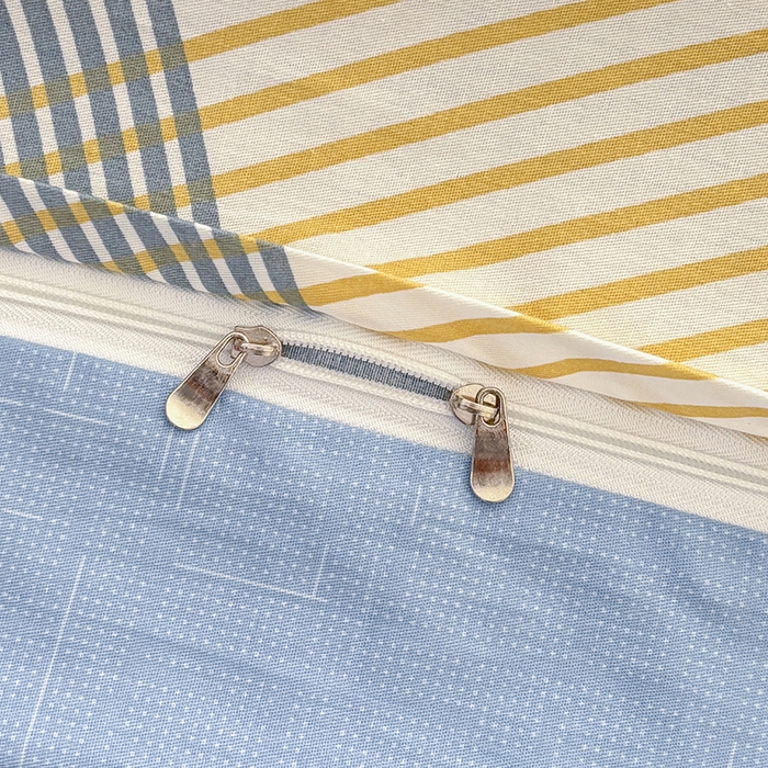 91家纺网 家纺一手货源 找家纺 宇彬家纺 2026直播新款13070全棉纯棉印花床单床笠款四件套和单被套喷气清新简约（缩水足可定做）简约生活