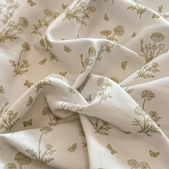 91家纺网 家纺一手货源 找家纺 缦彩 2026新款卡通全棉纯棉被套单被套被套单件 香菊-绿