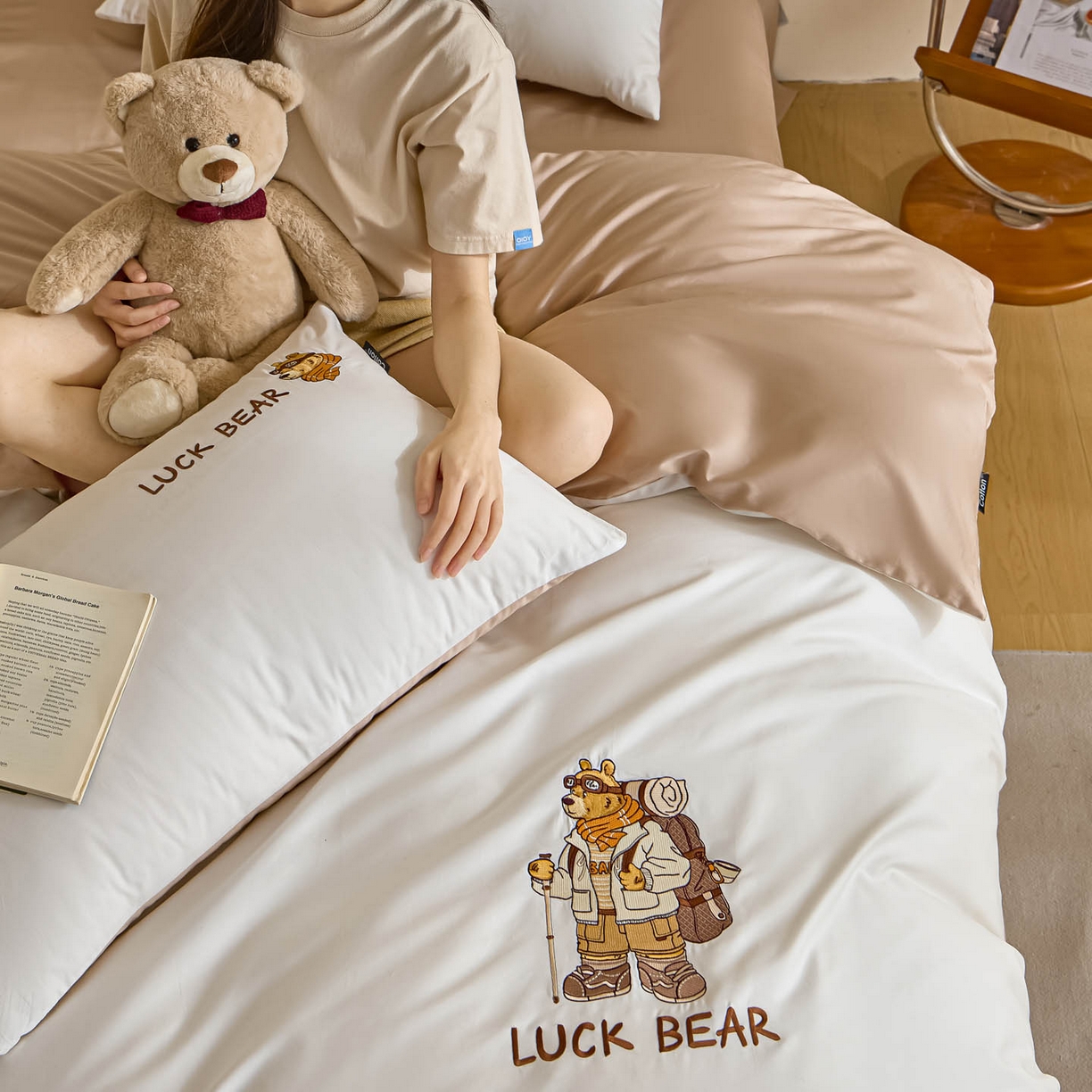 91家纺网 家纺一手货源 找家纺 （总）涵宸家纺 2026新款全棉工艺款四件套-北海道