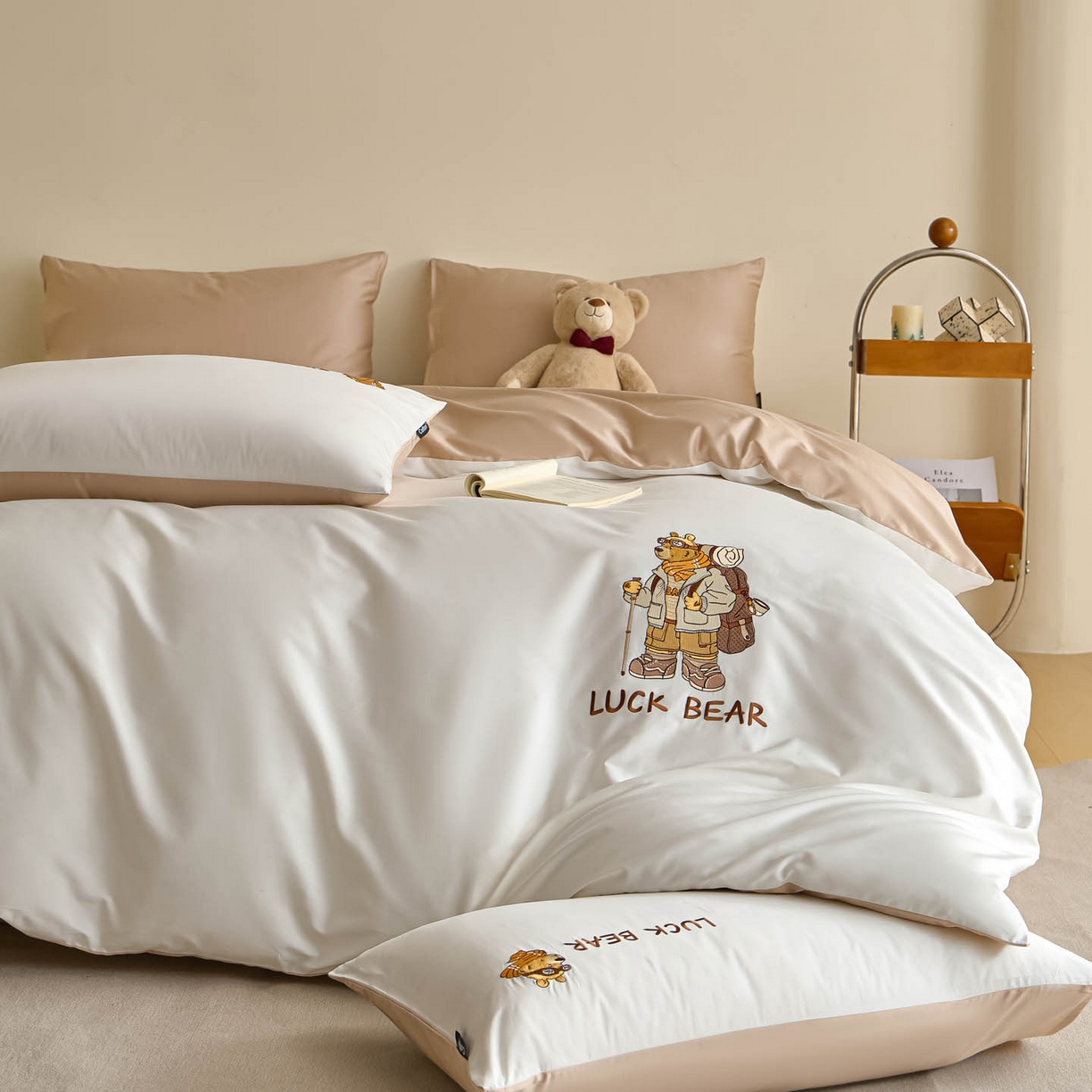 91家纺网 家纺一手货源 找家纺 （总）涵宸家纺 2026新款全棉工艺款四件套-北海道