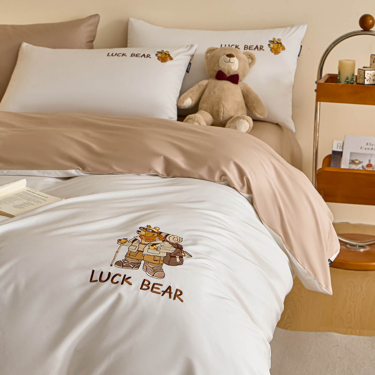 91家纺网 家纺一手货源 找家纺 （总）涵宸家纺 2026新款全棉工艺款四件套-北海道