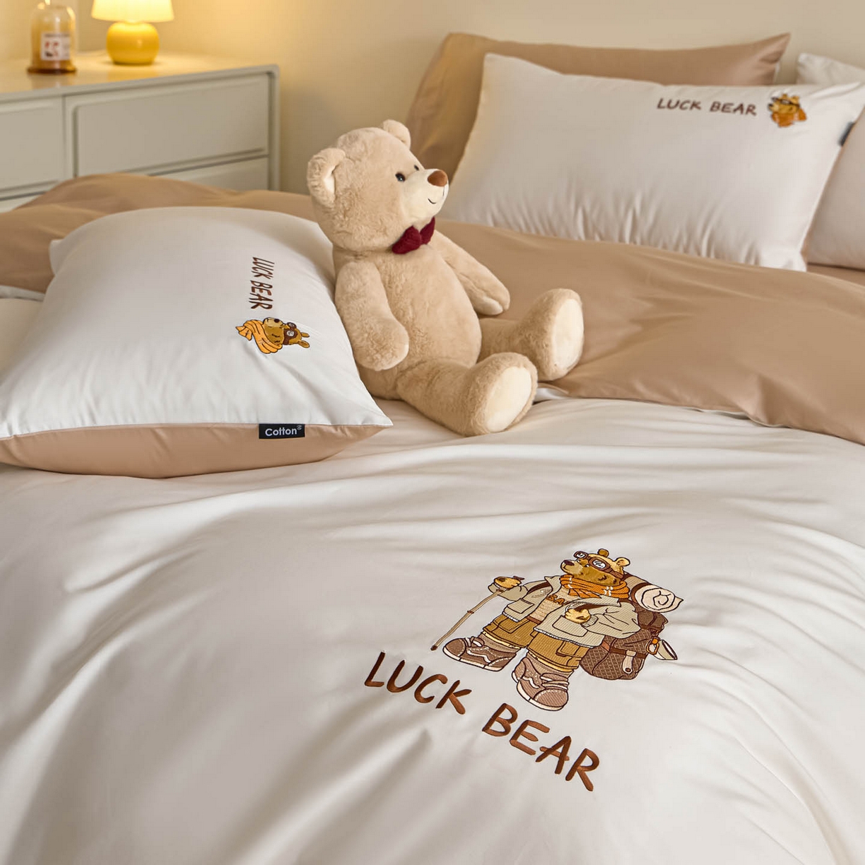 91家纺网 家纺一手货源 找家纺 （总）涵宸家纺 2026新款全棉工艺款四件套-北海道