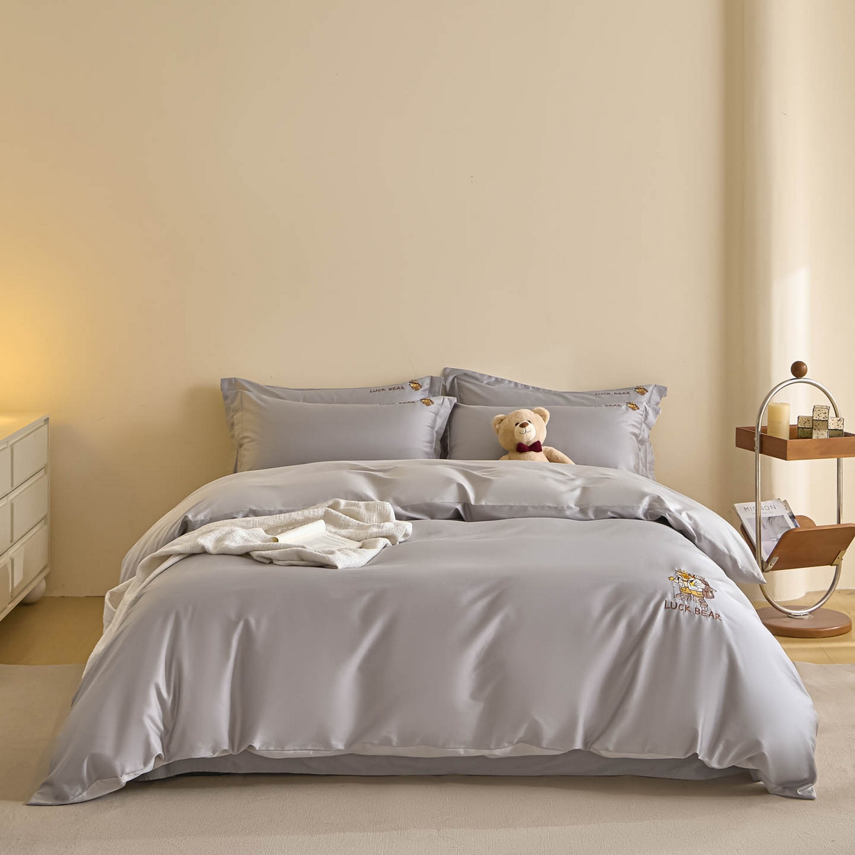 91家纺网 家纺一手货源 找家纺 （总）涵宸家纺 2026新款全棉工艺款四件套-北海道