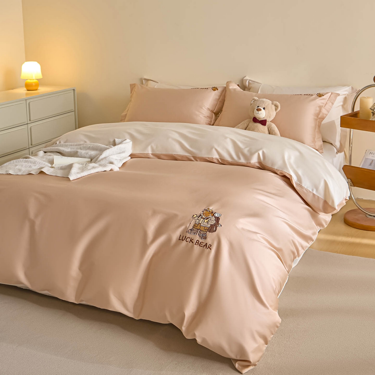 91家纺网 家纺一手货源 找家纺 涵宸家纺 2026新款全棉工艺款四件套-北海道 北海道-其