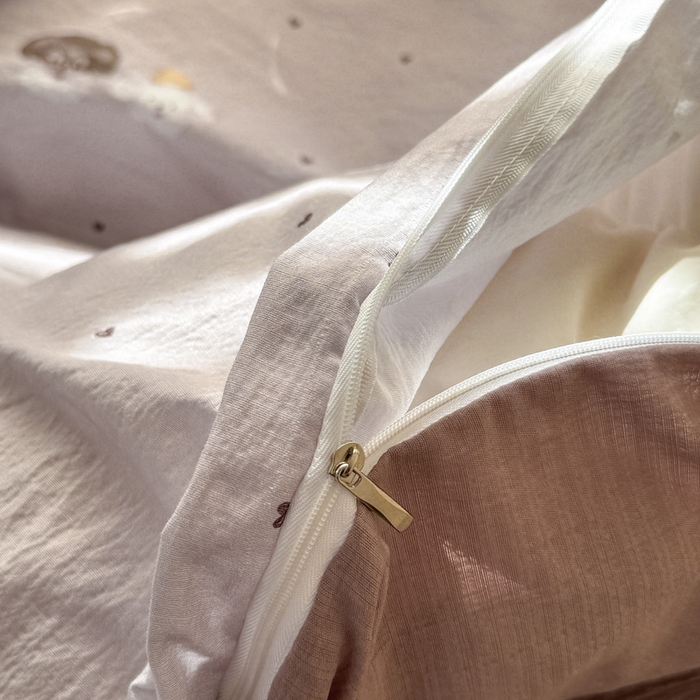 91家纺网 家纺一手货源 找家纺 （总）丽美人家纺 2026新款A类皱皱纱双层印花单被套