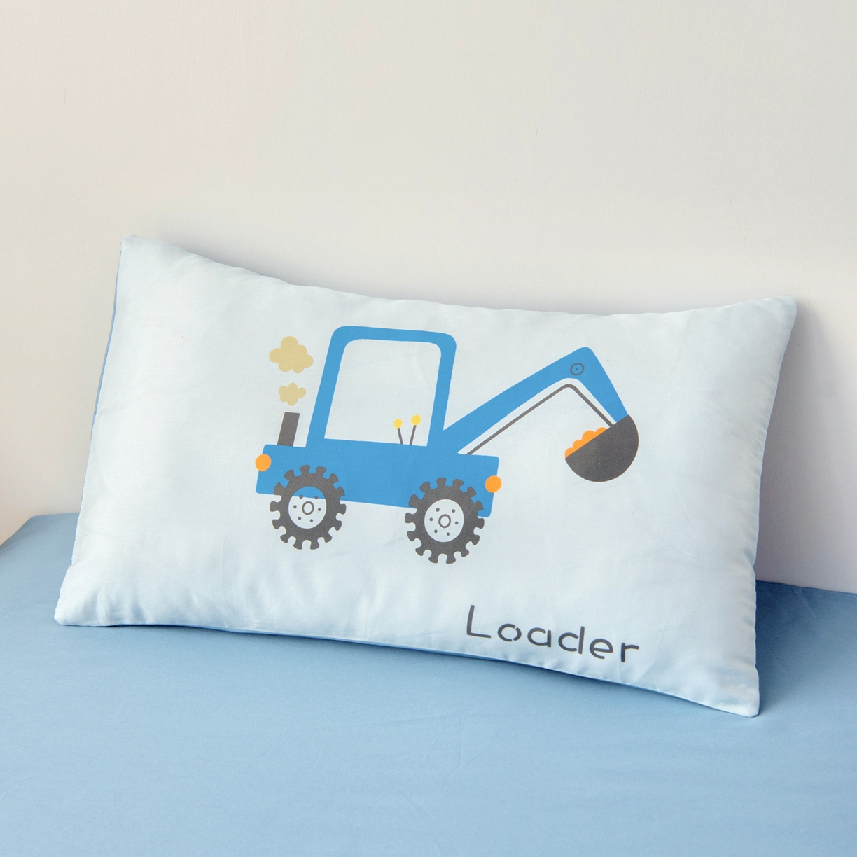 91家纺网 家纺一手货源 找家纺 御棉坊 2026新款60S全棉数码印花幼儿园儿童套件宝宝入园午睡被芯三件套 基建小队