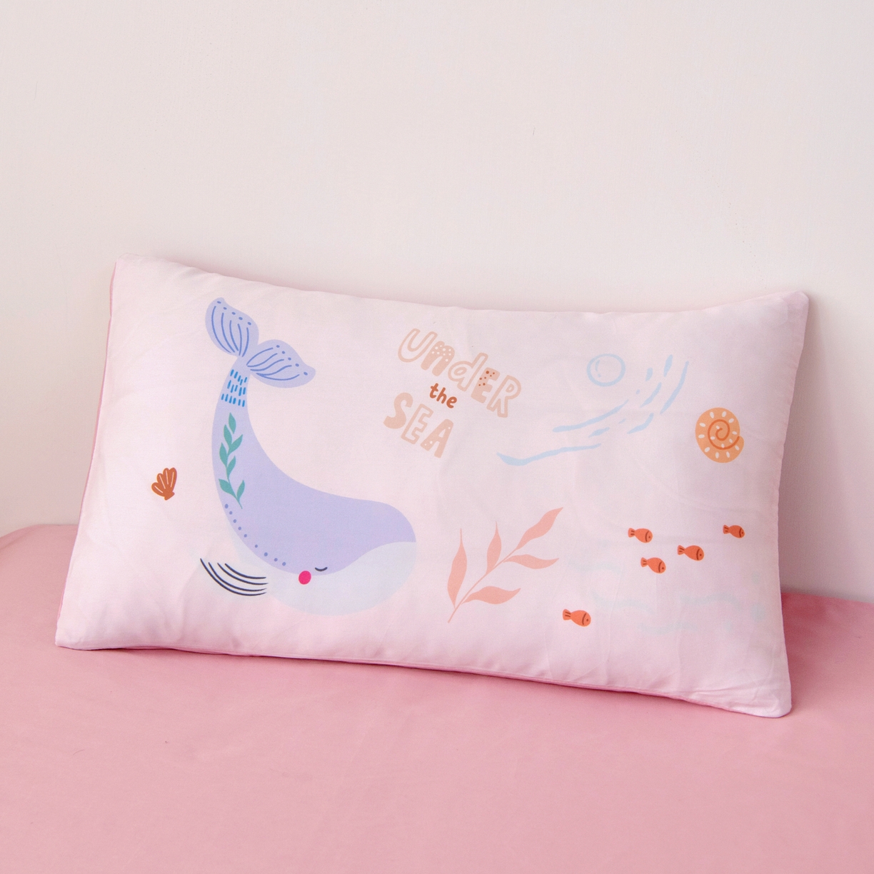 91家纺网 家纺一手货源 找家纺 御棉坊 2026新款60S全棉数码印花幼儿园儿童套件宝宝入园午睡被芯三件套 浪漫海洋