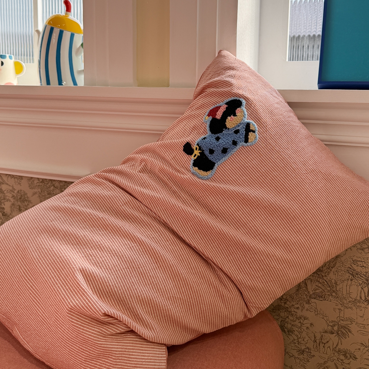 91家纺网 家纺一手货源 找家纺 （总）曼町家居 2026春夏全棉纯棉水洗棉毛巾绣四件套