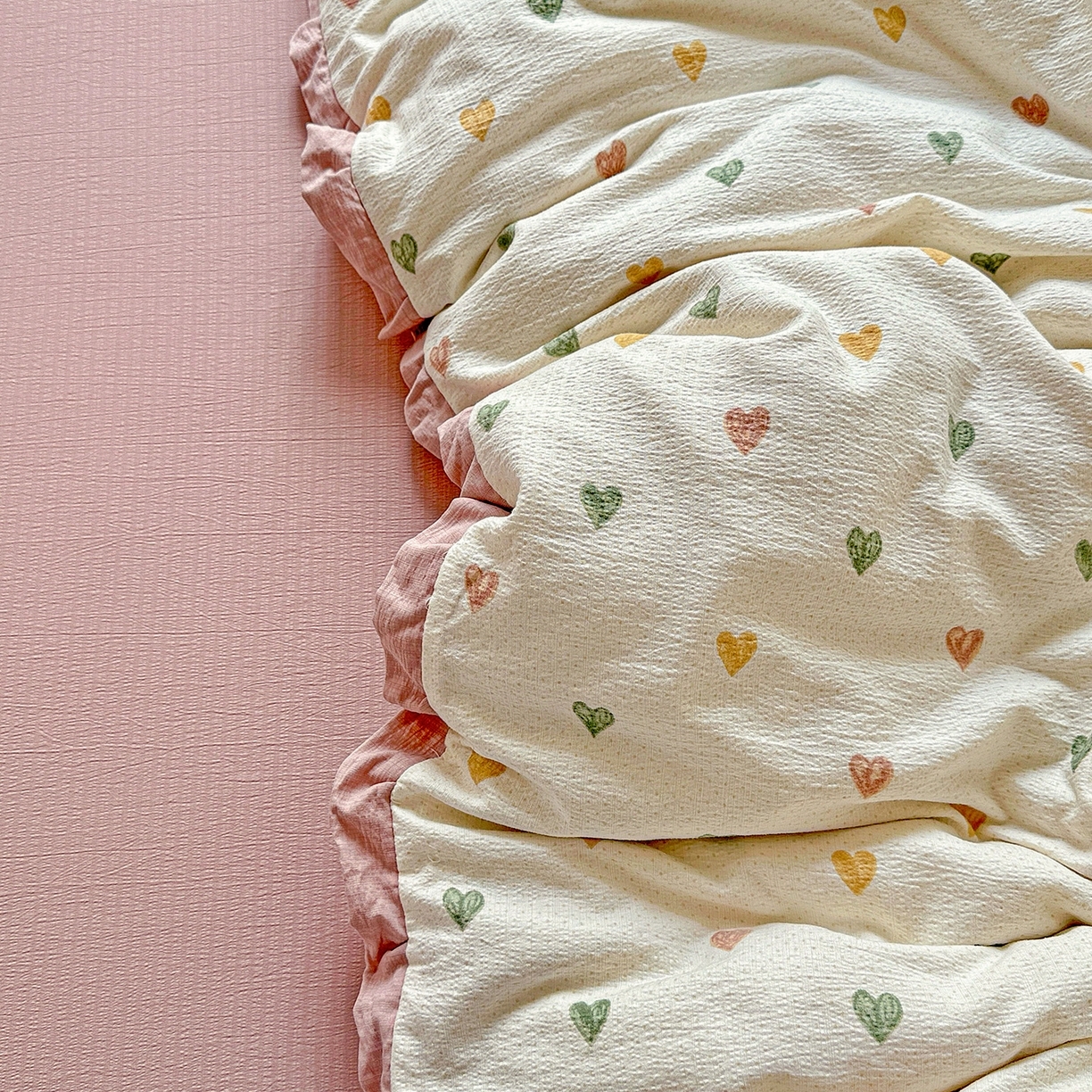 91家纺网 家纺一手货源 找家纺 （总）迪梦姿家纺 2026新款印花云感双层纱四件套