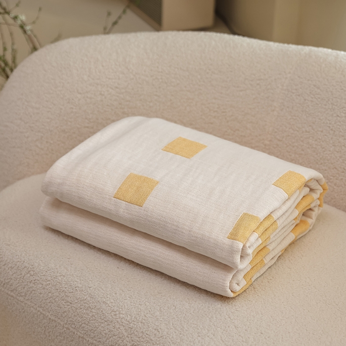 91家纺网 家纺一手货源 找家纺 （总）朴尔家纺-毛巾被 2026新款西部民族风全棉纯棉三层纱布毛巾被-朴尔经典款常年备货