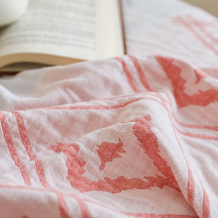 91家纺网 家纺一手货源 找家纺 朴尔家纺-毛巾被 2026新款西部民族风全棉纯棉三层纱布毛巾被-朴尔经典款常年备货 布兰卡