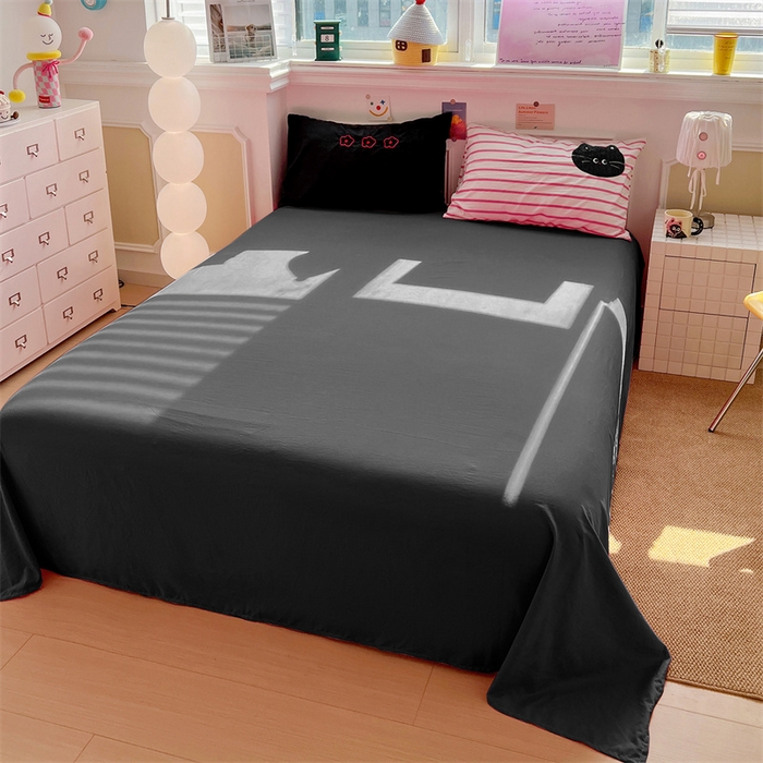 91家纺网 家纺一手货源 找家纺 （总）繁花家居 2026新款云感泡芙棉邹邹木棉可爱童趣贴布绣毛巾绣四件套