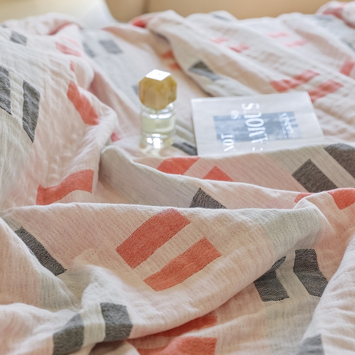 91家纺网 家纺一手货源 找家纺 朴尔家纺-毛巾被 2026新款西部民族风全棉纯棉三层纱布毛巾被-朴尔经典款常年备货 莫利